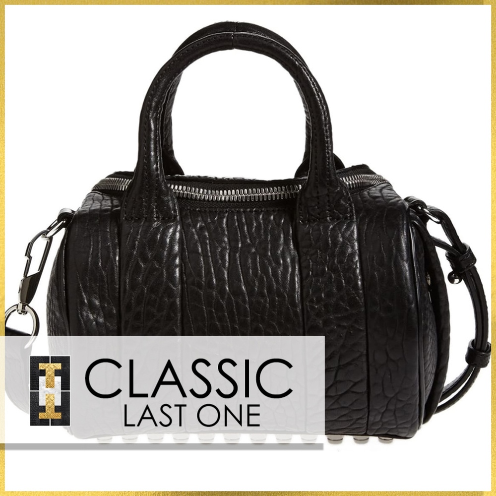 ❣️SOLD❣️ALEXANDER WANG MINI ROCKIE SILVERTONE HDWR